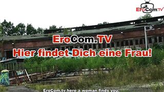 Amateur German MILF Fucked Outdoor 2