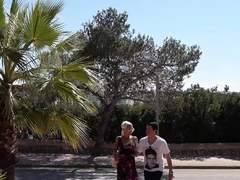 German Tourist Fucked Publicly On The Street In Mallorca