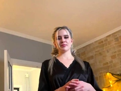 Beautiful Cheating Blonde Stepmother Fucked By Stepson