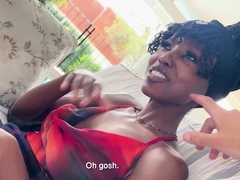 Busty 18yo Ebony Tight Pussy Pounded