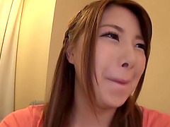 HD POV Video Of A Japanese Chick With Natural Tits Sucking A Dick