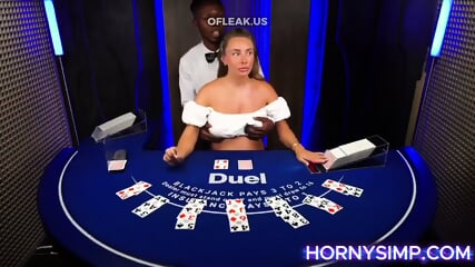 Pregnant Babe Gets Free Used By SpongeBob ON Casio Table     Bonnie Blue