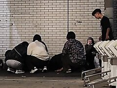Japanese Chaotic Scene