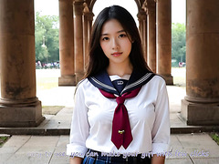 A Hot AI College Slut Seduces Her Crush Who Then Fucks Her Hard